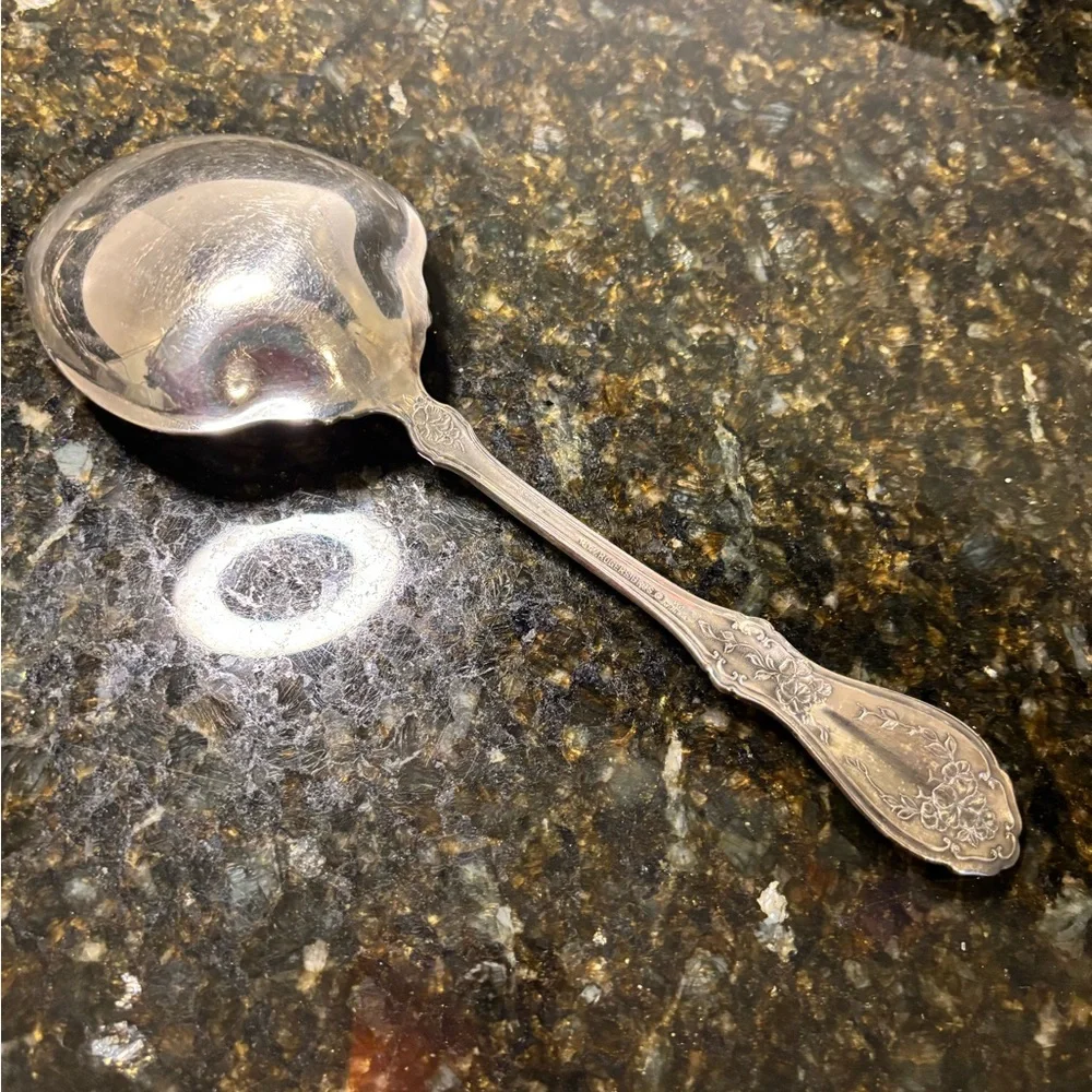 ROGER’S BROS 9” 1847 Triple Silverplated Serving Spoon